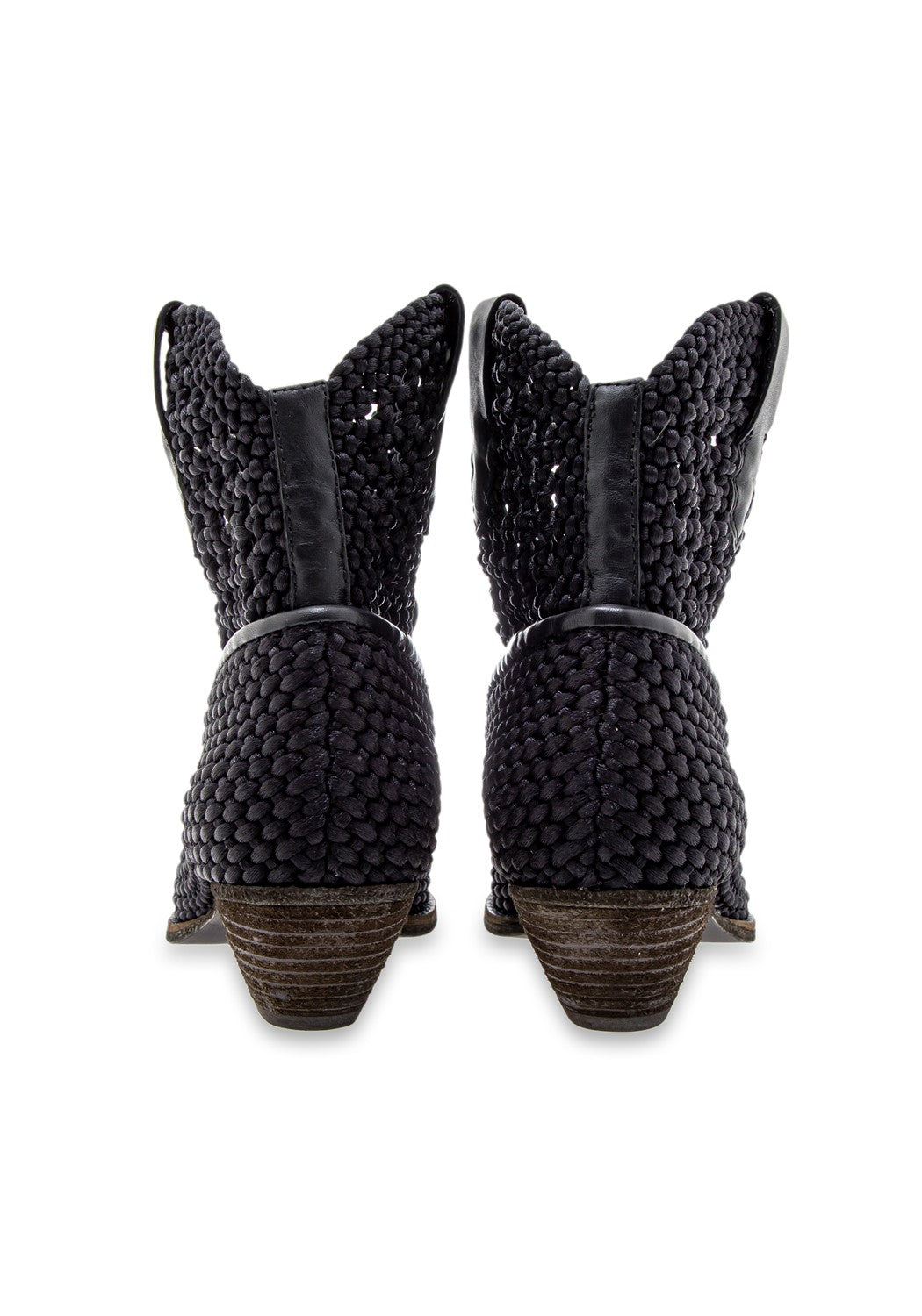 Django 01 Combo A satin braided blk | Bildmaterial bereitgestellt von SHOES.PLEASE.