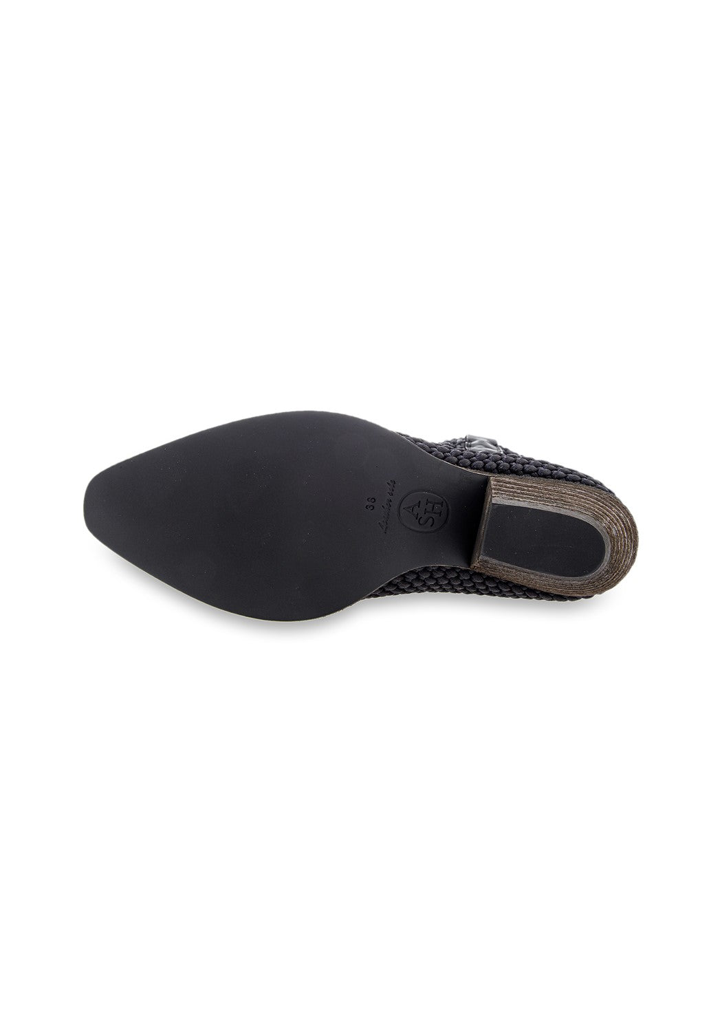 Django 01 Combo A satin braided blk | Bildmaterial bereitgestellt von SHOES.PLEASE.