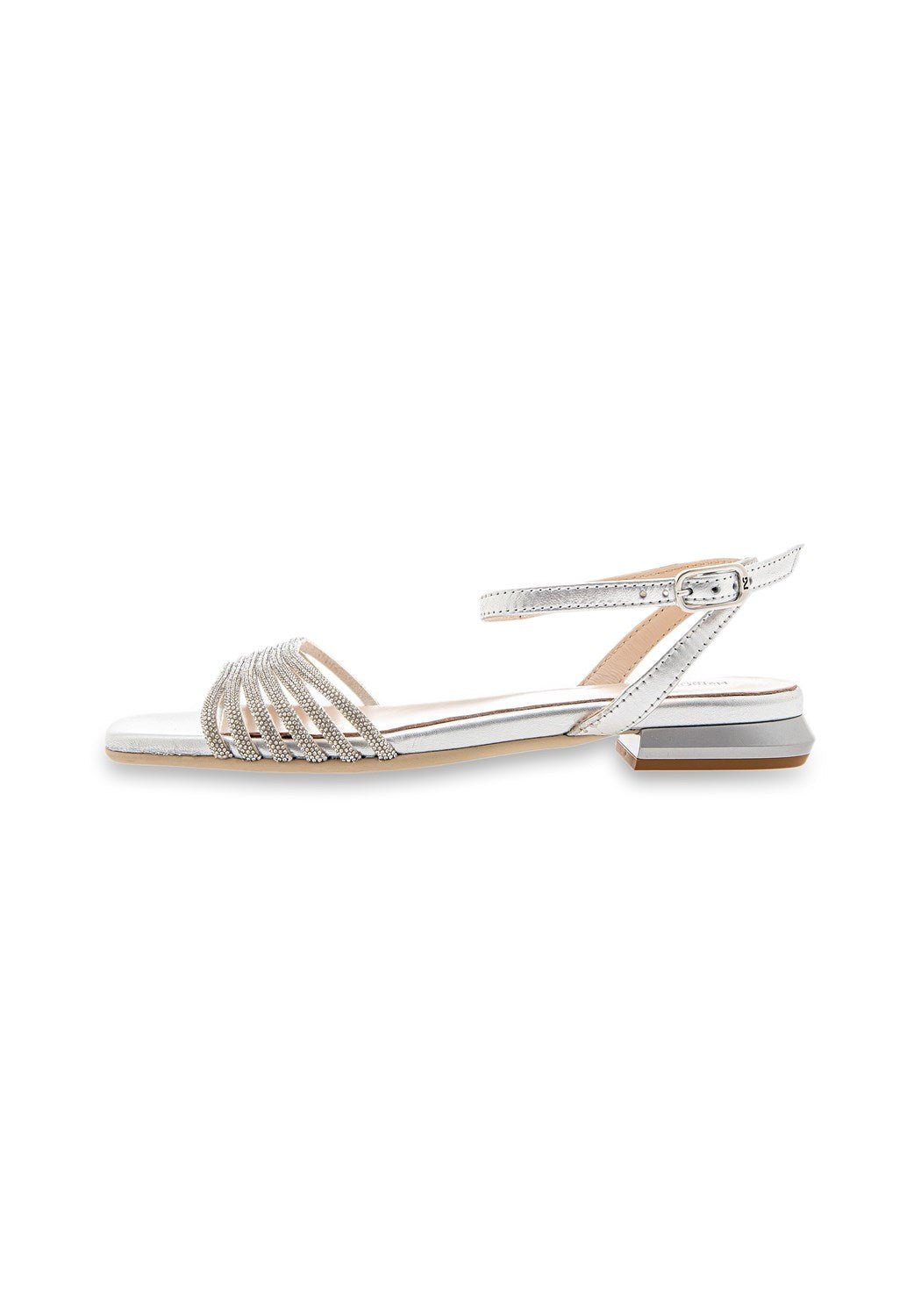 LAMINATO MICROLITE PAMELA argento/nat | Bildmaterial bereitgestellt von SHOES.PLEASE.