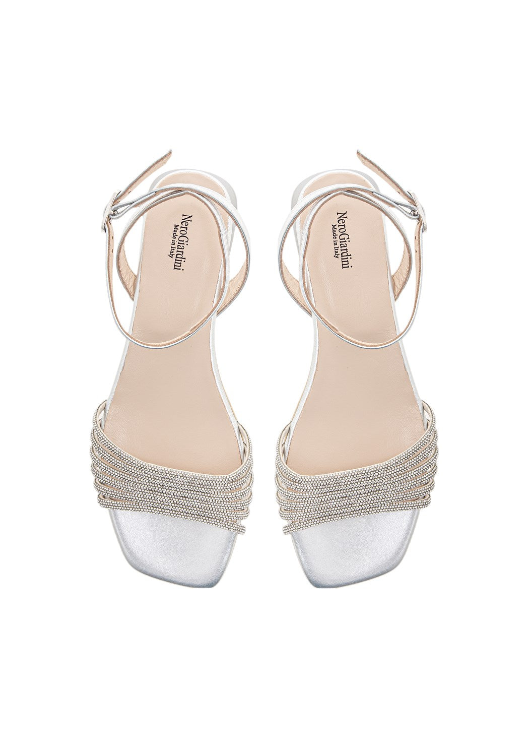 LAMINATO MICROLITE PAMELA argento/nat | Bildmaterial bereitgestellt von SHOES.PLEASE.