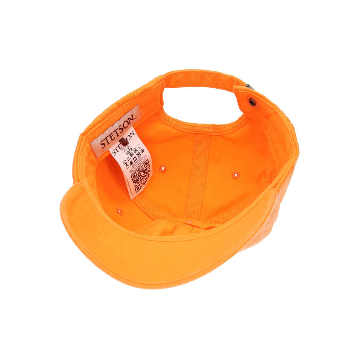 Baseball Cap Cotton orange hell | Bildmaterial bereitgestellt von SHOES.PLEASE.