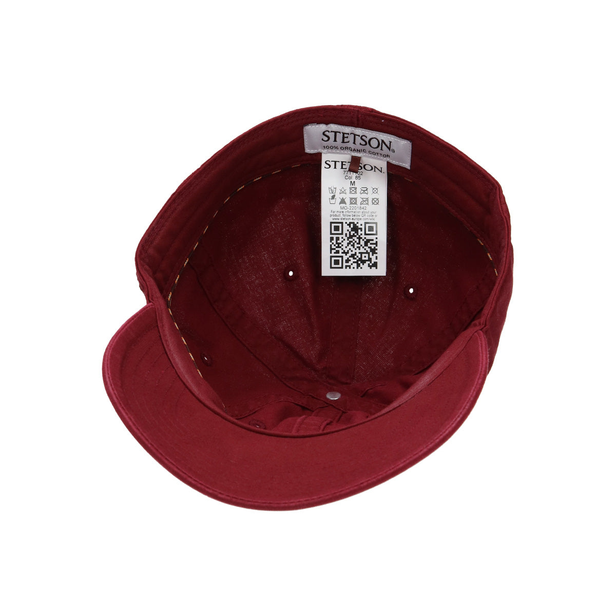 Baseball Cap Delave Organic Cotton rot | Bildmaterial bereitgestellt von SHOES.PLEASE.