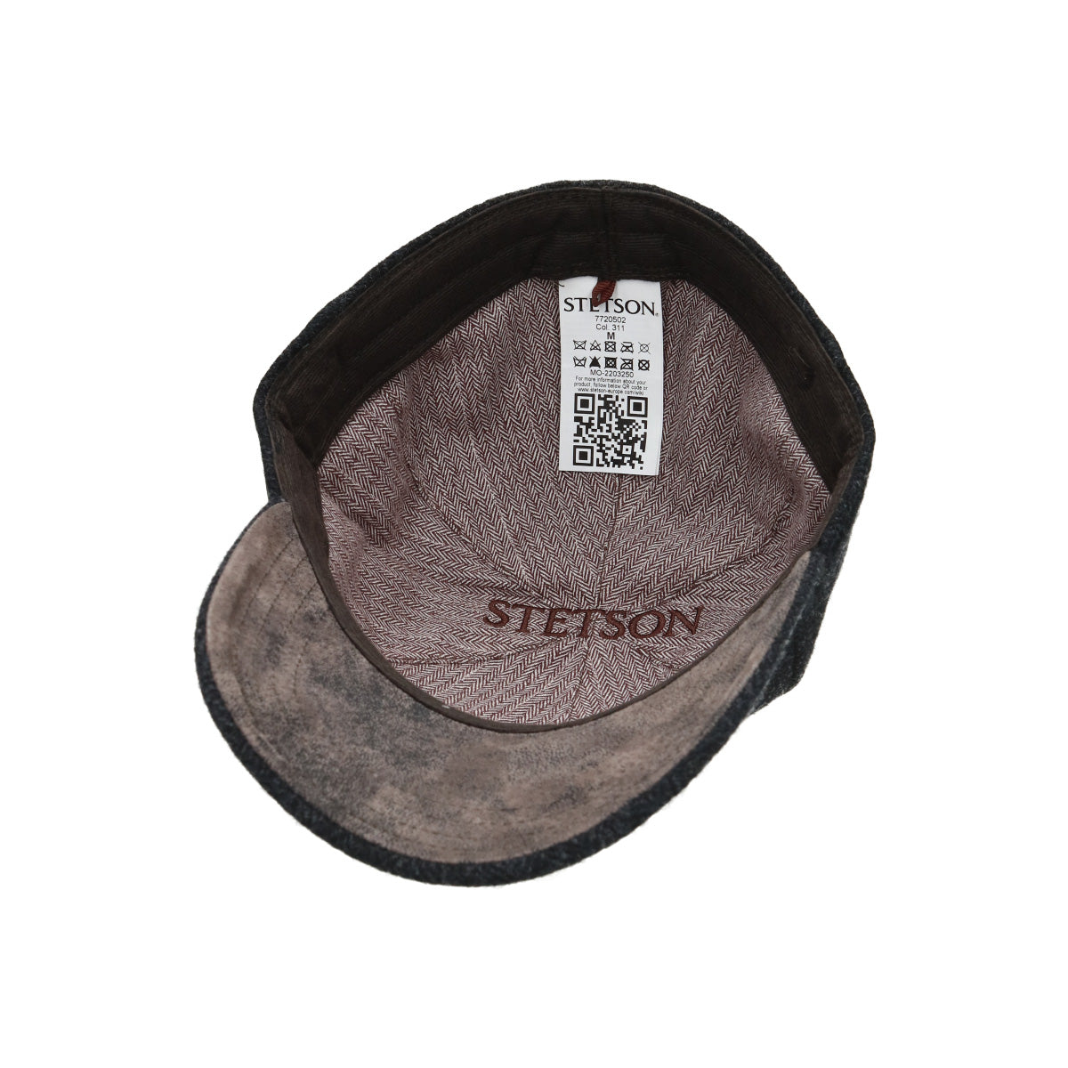 Baseball Cap Wool Herringbone fischgrat schwarz | Bildmaterial bereitgestellt von SHOES.PLEASE.