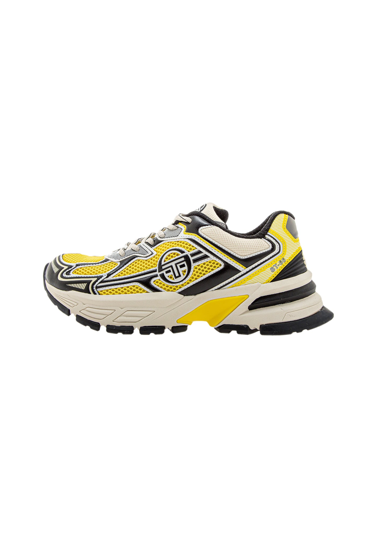 Y2K Runner safety yellow seedpearl raven | Bildmaterial bereitgestellt von SHOES.PLEASE.