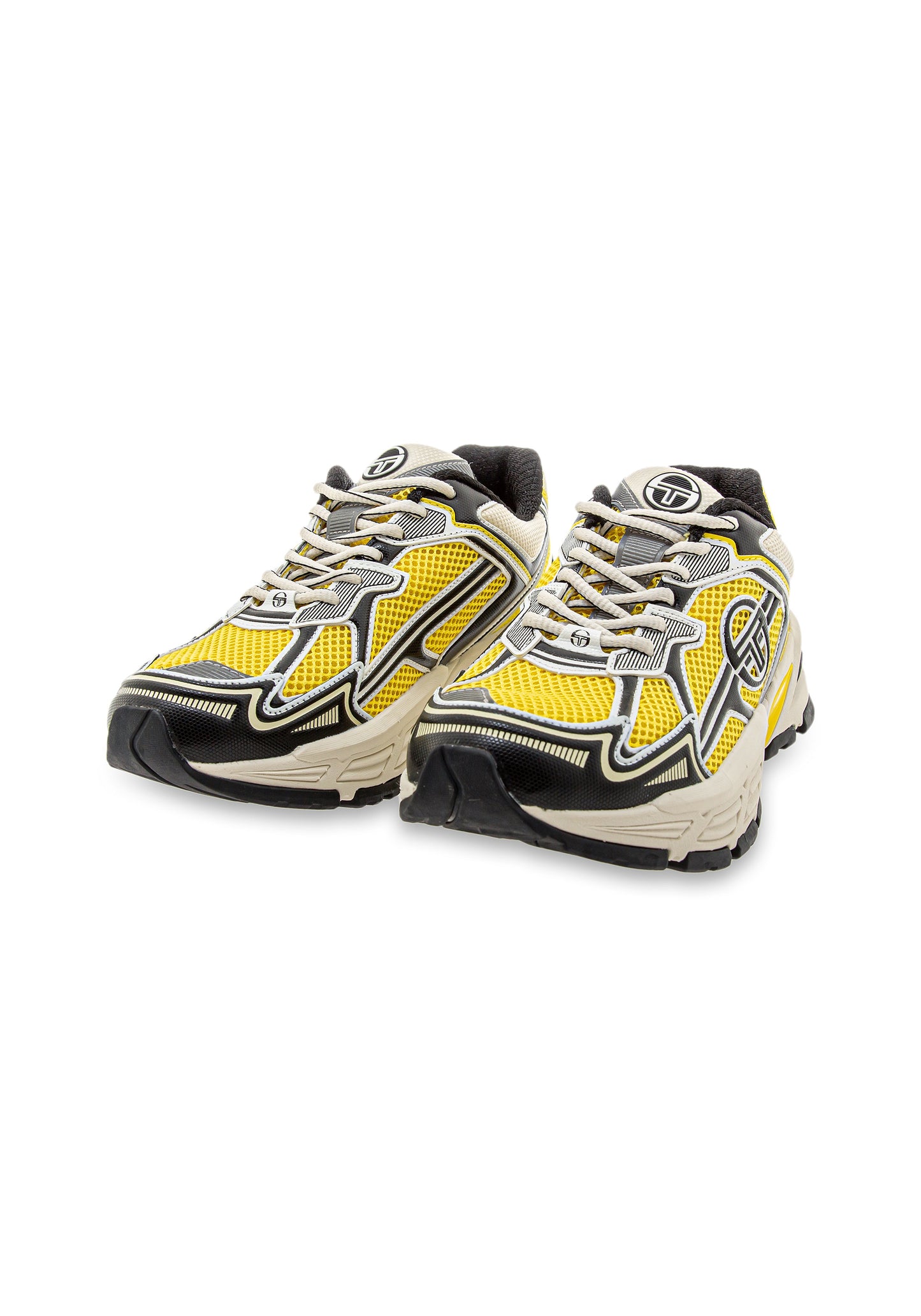 Y2K Runner safety yellow seedpearl raven | Bildmaterial bereitgestellt von SHOES.PLEASE.