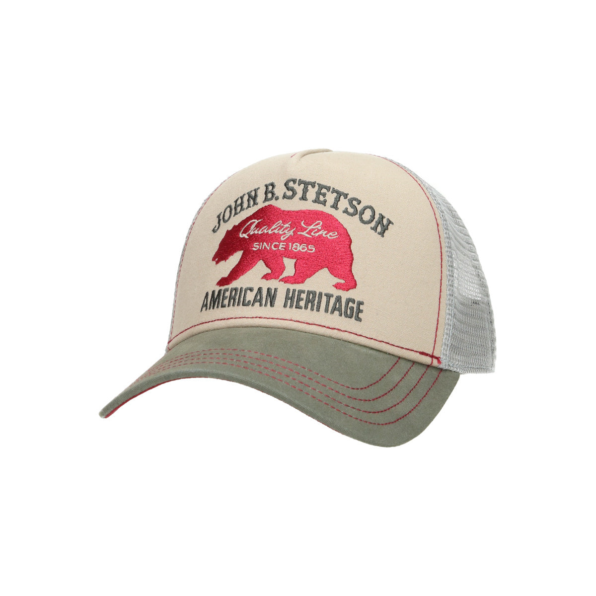 Trucker Cap Bear braun beige | Bildmaterial bereitgestellt von SHOES.PLEASE.