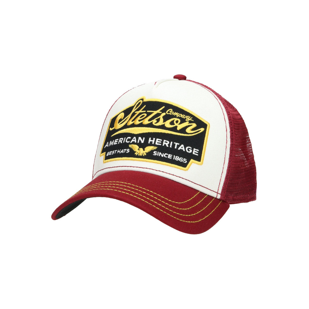 Trucker Cap American Heritage rot weiß | Bildmaterial bereitgestellt von SHOES.PLEASE.