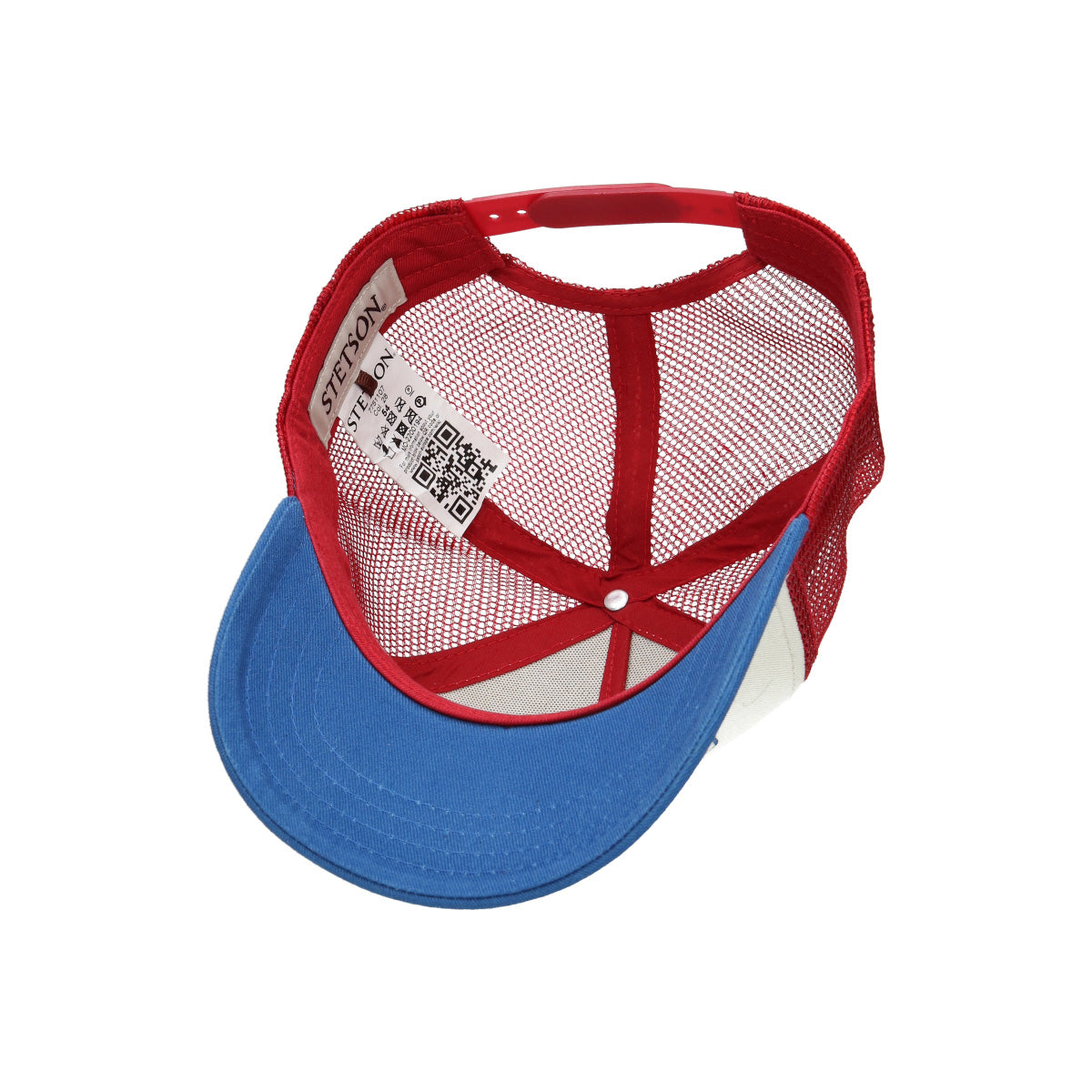 Trucker Cap Gasoline blau rot | Bildmaterial bereitgestellt von SHOES.PLEASE.