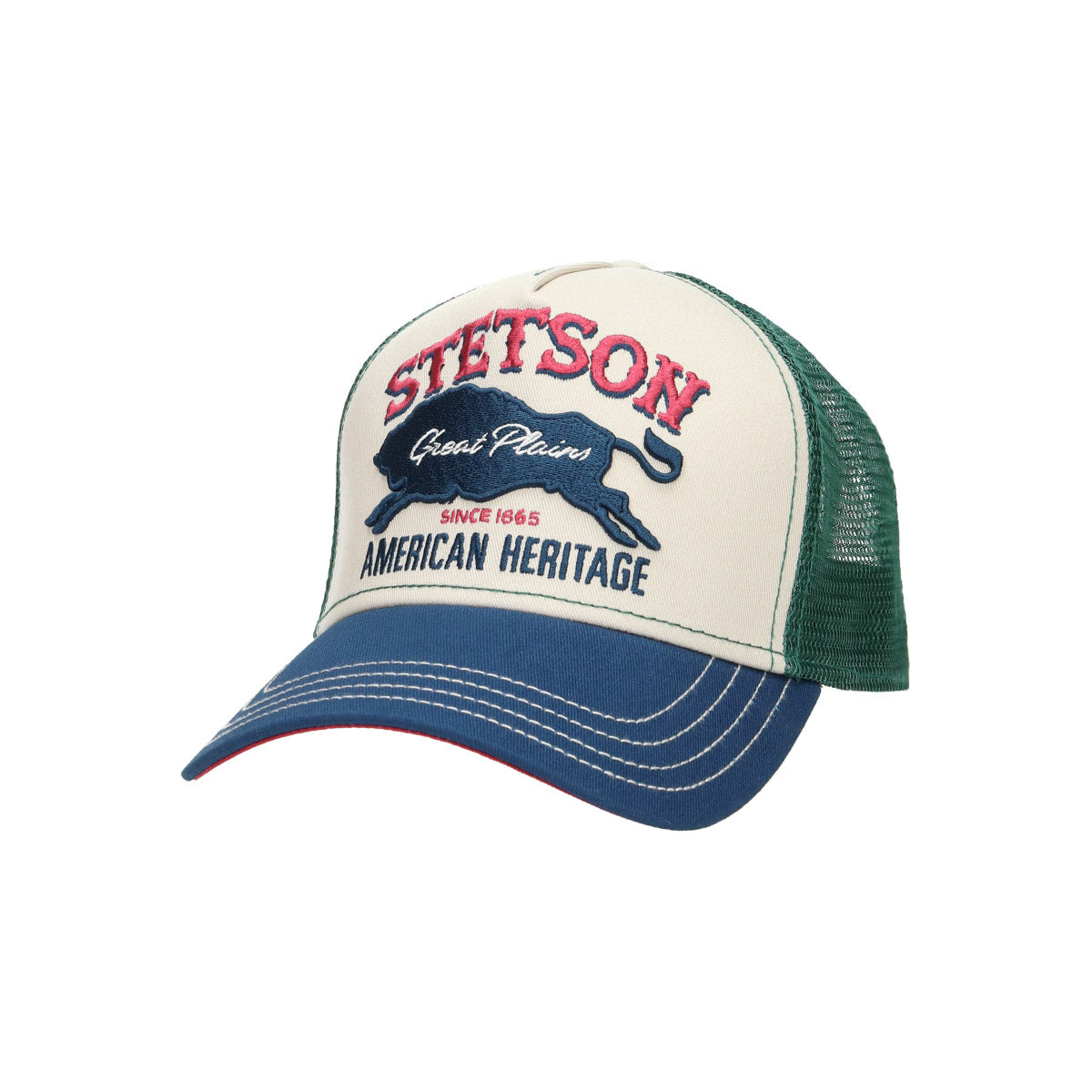 Trucker Cap Great Plains blau grün | Bildmaterial bereitgestellt von SHOES.PLEASE.