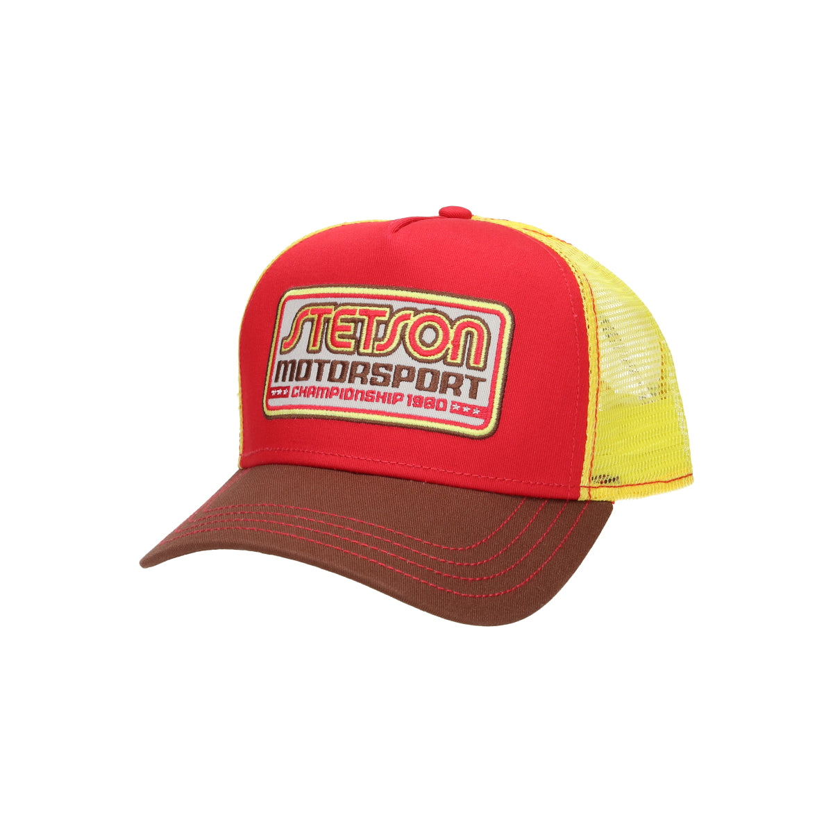 Trucker Cap Motorsport II rot gelb | Bildmaterial bereitgestellt von SHOES.PLEASE.