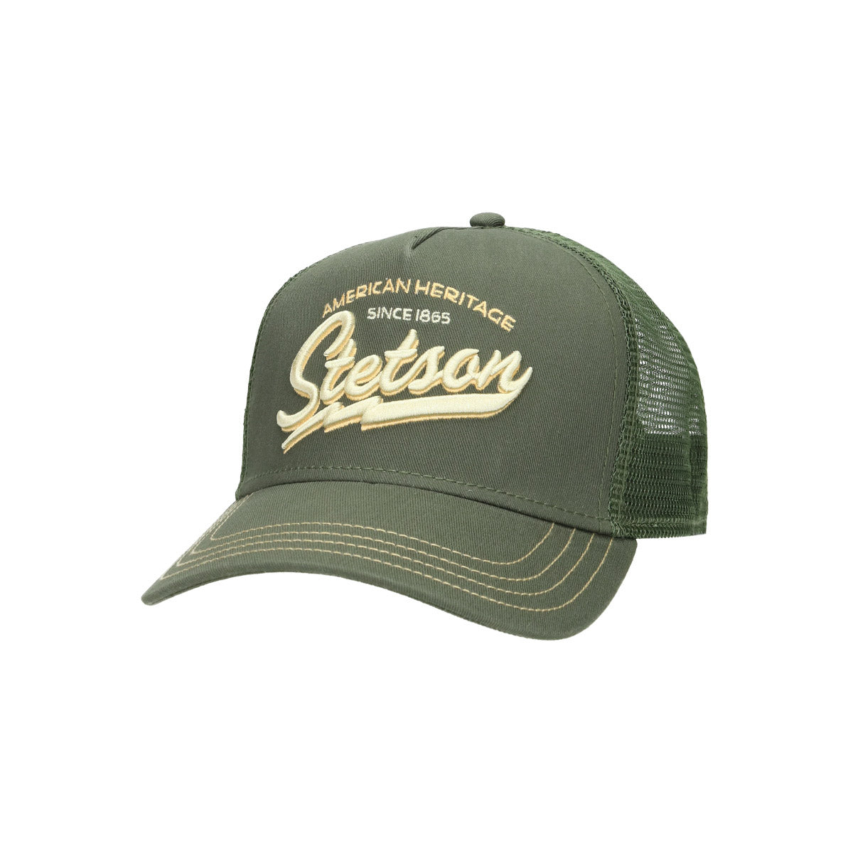 Trucker Cap American Heritage Classic oliv | Bildmaterial bereitgestellt von SHOES.PLEASE.