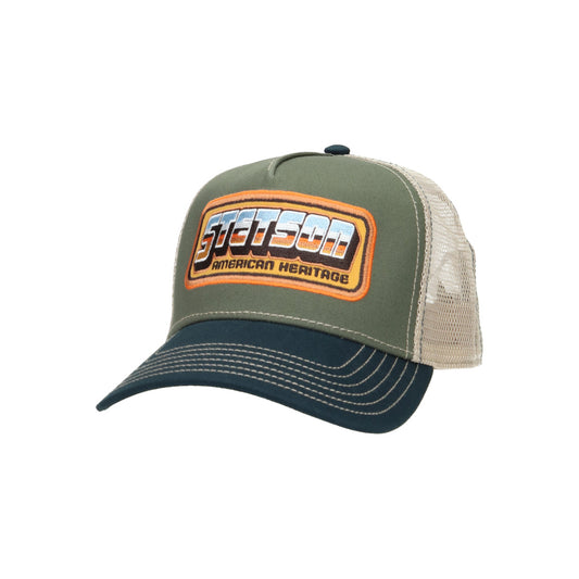 Trucker Cap Chrome blau grün