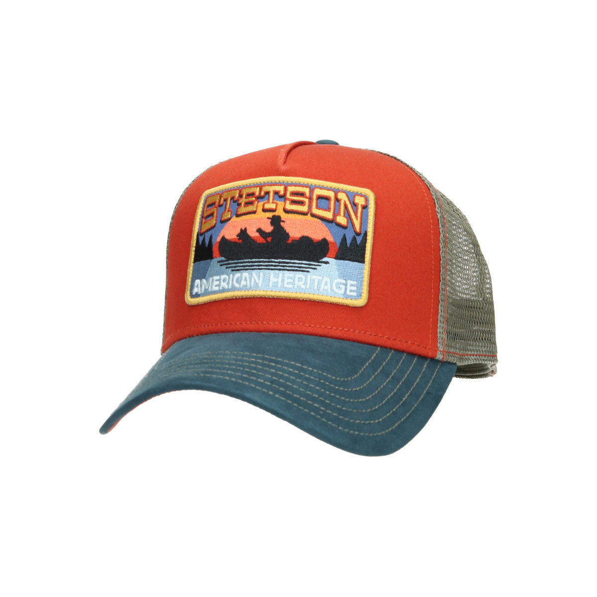 Trucker Cap Canoe rot blau | Bildmaterial bereitgestellt von SHOES.PLEASE.