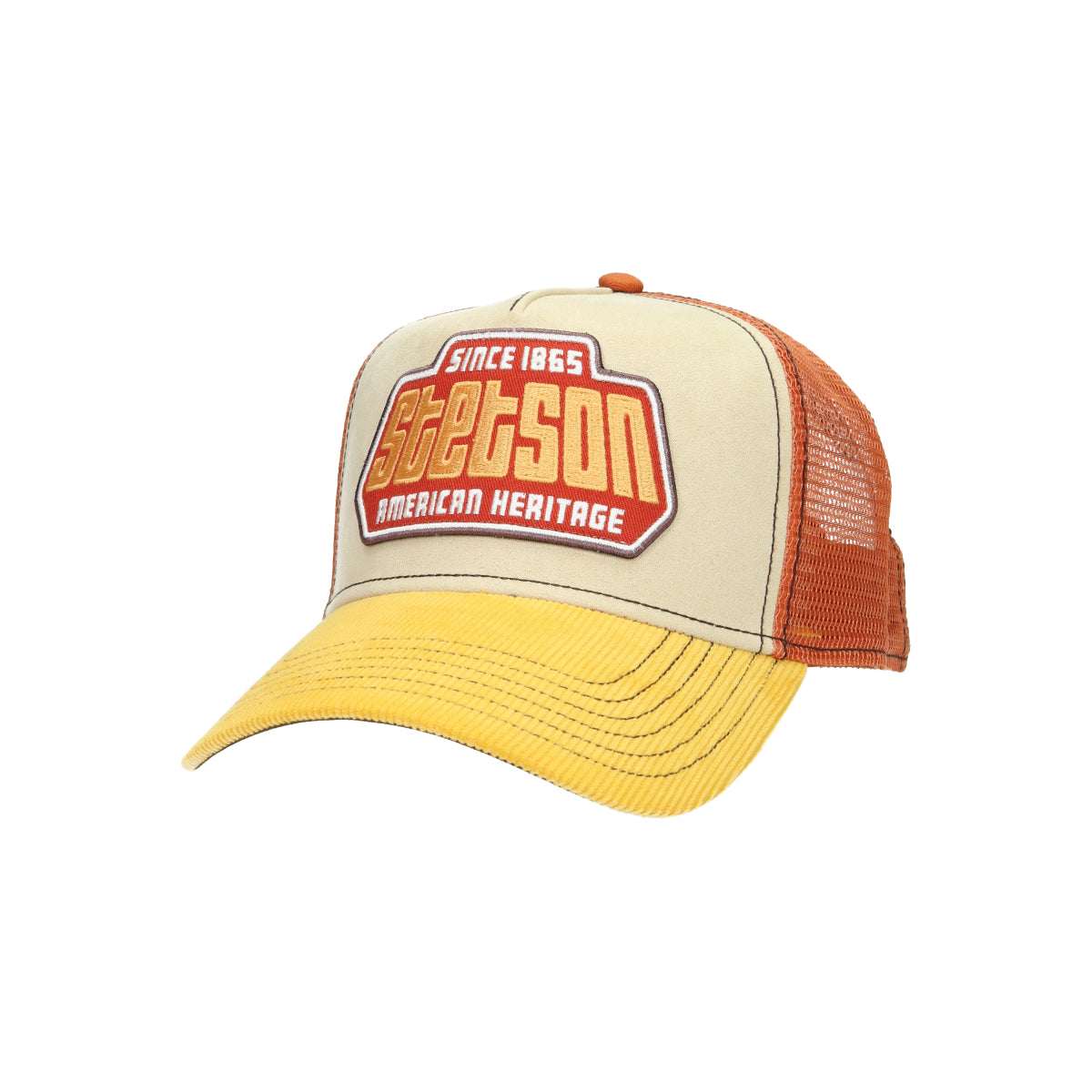 Trucker Cap Brickstone gelb beige | Bildmaterial bereitgestellt von SHOES.PLEASE.