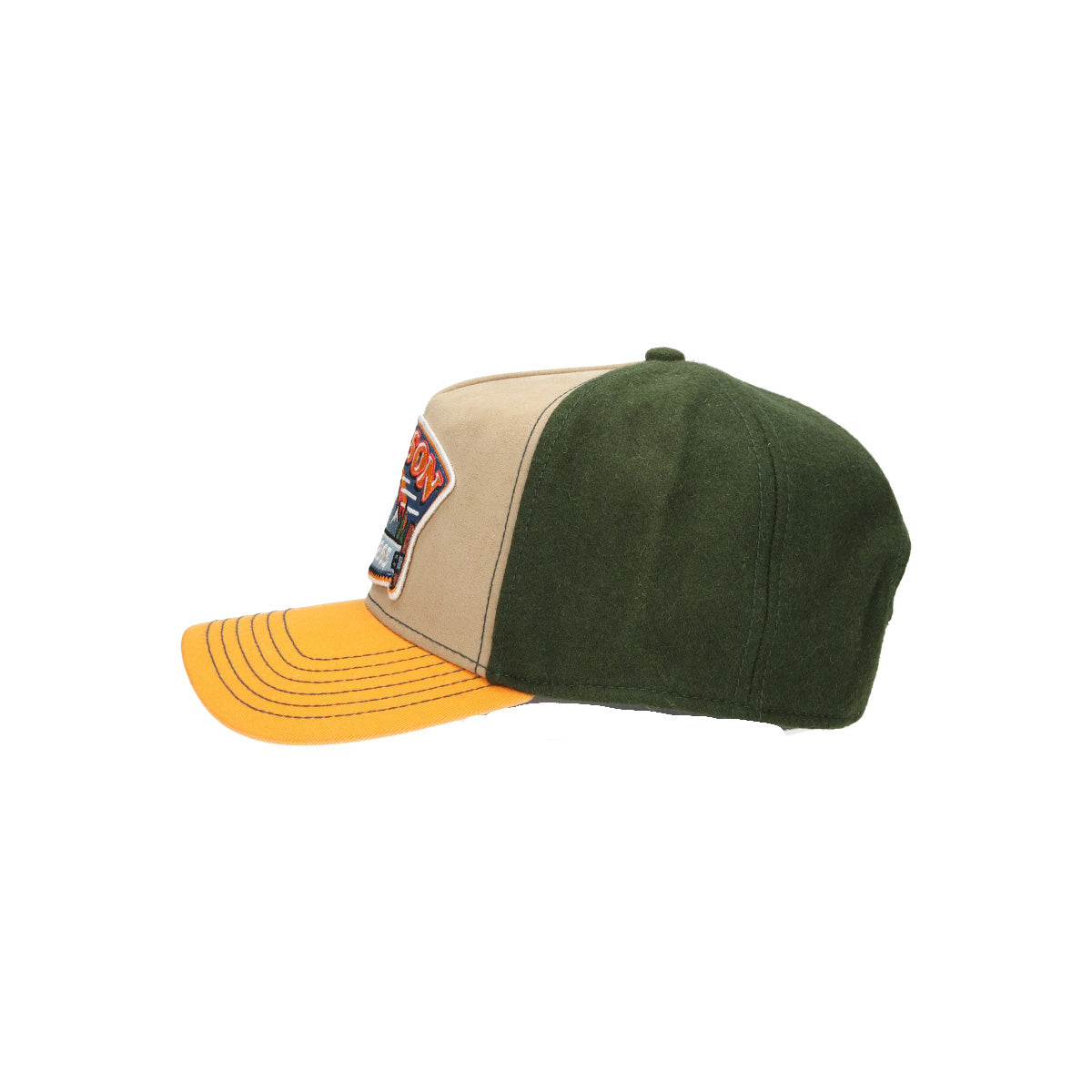 Trucker Cap Hacksaw gelb beige | Bildmaterial bereitgestellt von SHOES.PLEASE.