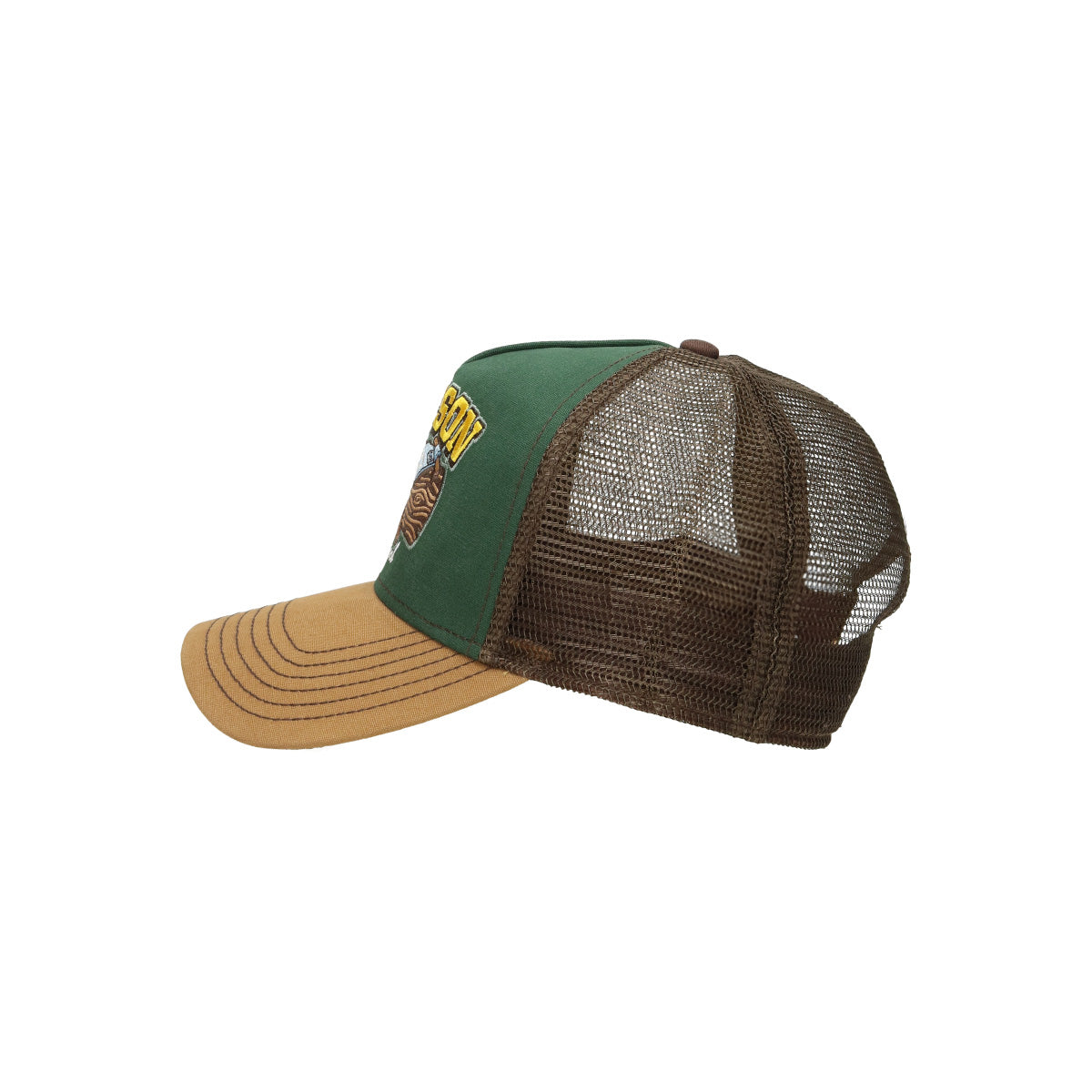 Trucker Cap Lumberjack grün braun | Bildmaterial bereitgestellt von SHOES.PLEASE.