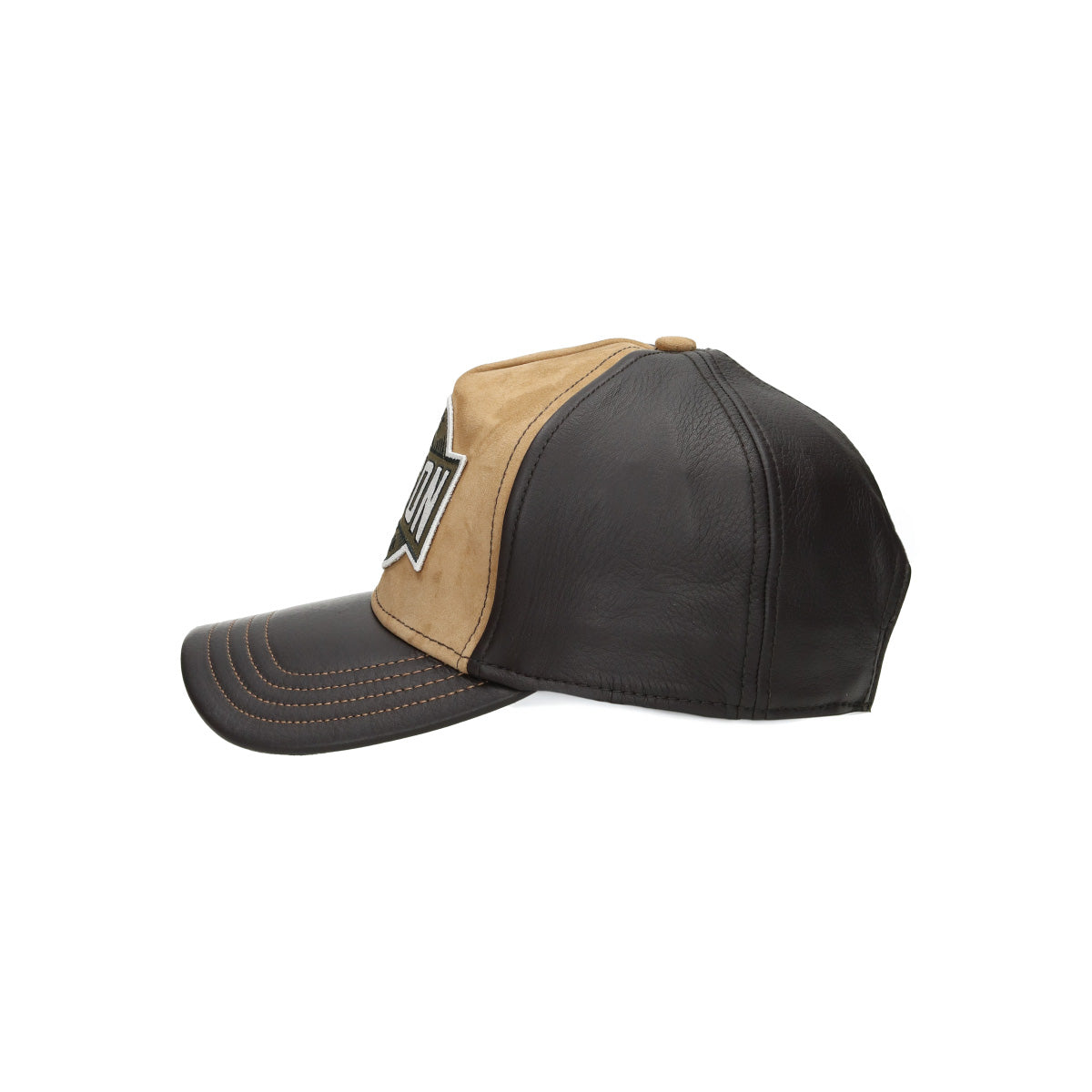 Trucker Cap Leather braun | Bildmaterial bereitgestellt von SHOES.PLEASE.