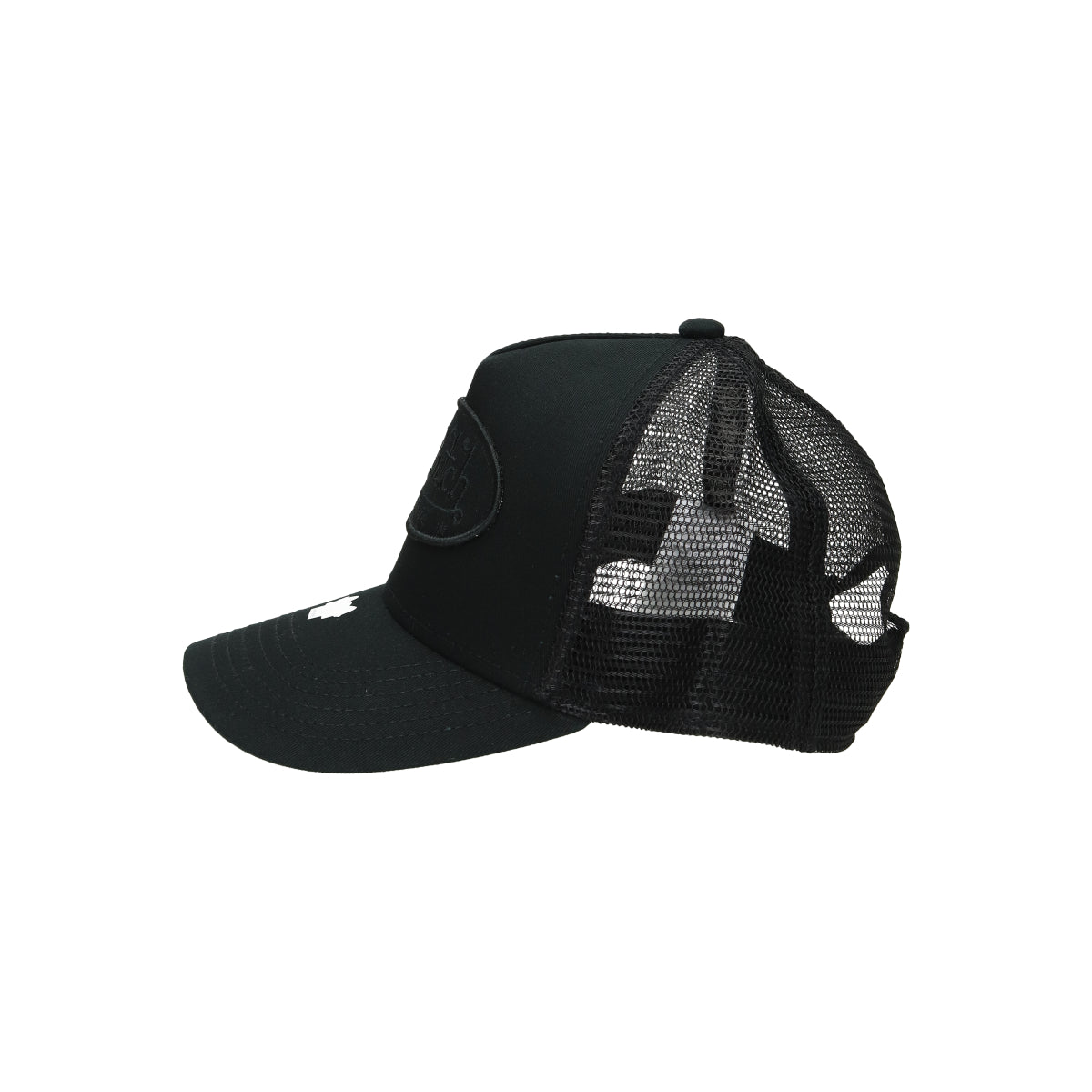 Trucker Boston Cap Cotton black/black | Bildmaterial bereitgestellt von SHOES.PLEASE.