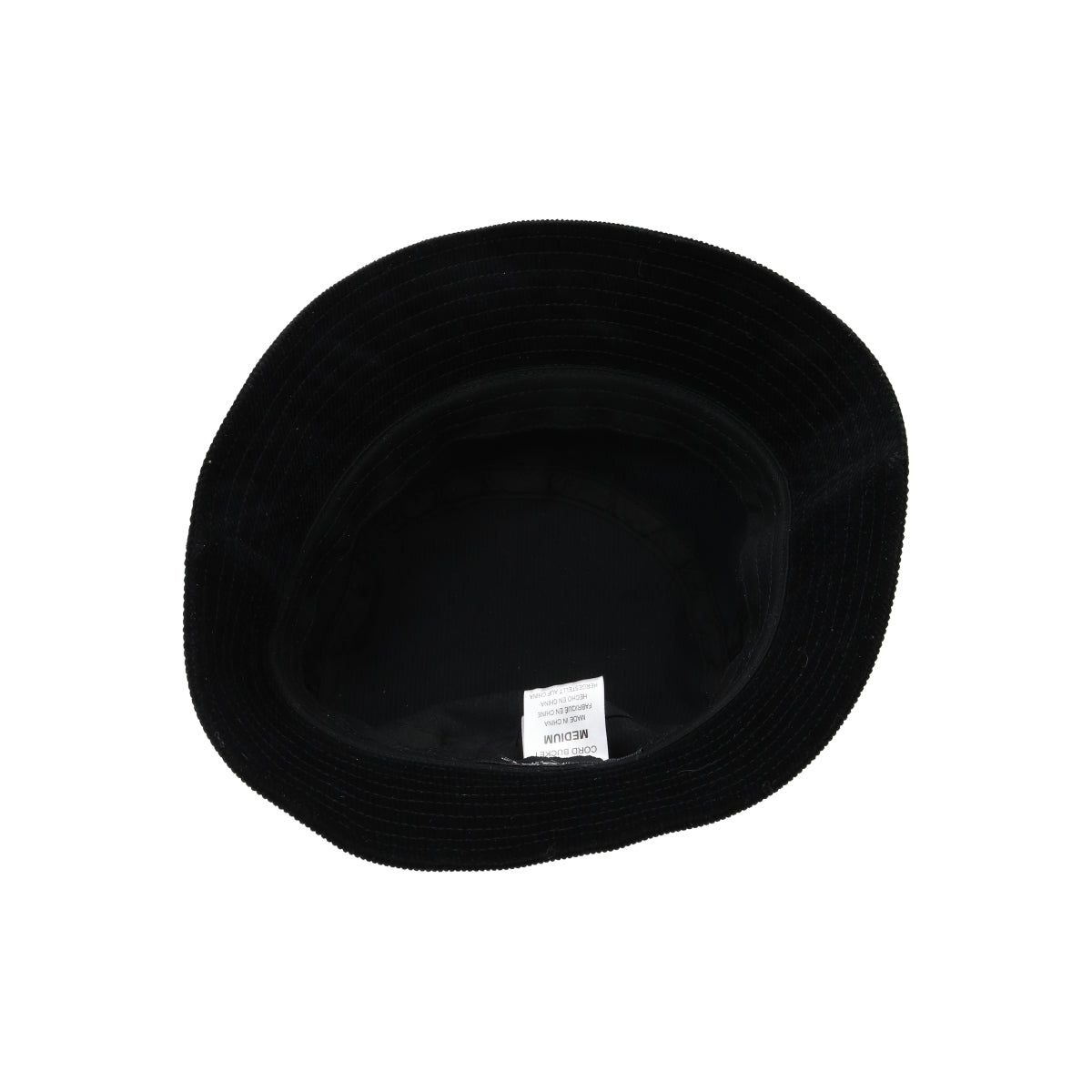Cord Bucket black dunkel | Bildmaterial bereitgestellt von SHOES.PLEASE.