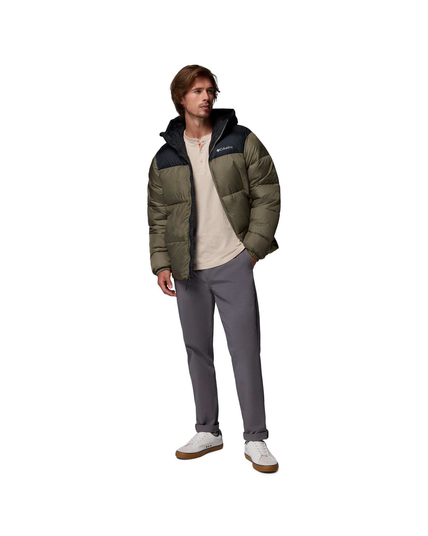 Puffect! II Hooded Jacket stone green, b" | Bildmaterial bereitgestellt von SHOES.PLEASE.