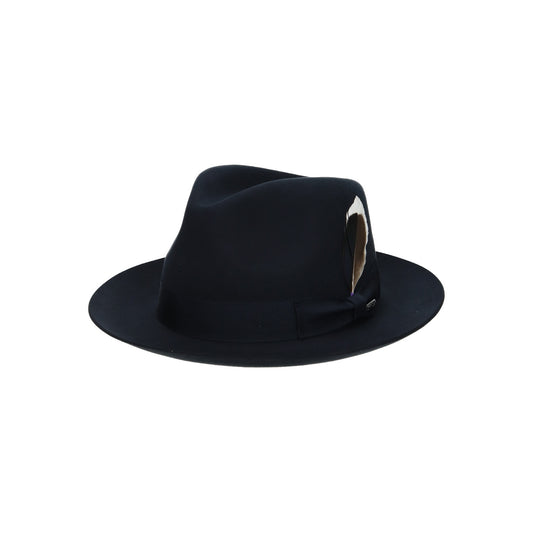 Fedora Woolfelt/Cashmere navy blau
