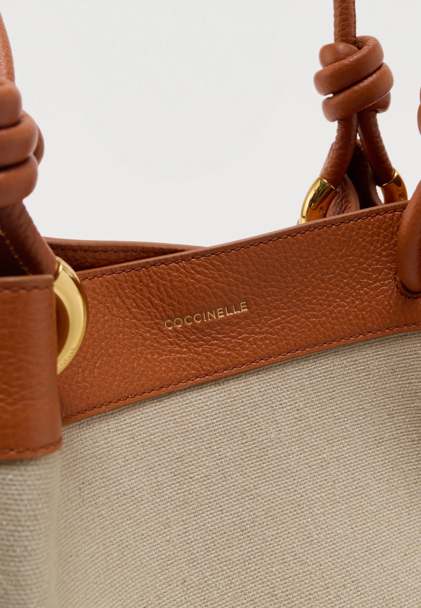 COCCINELLEFINN CANVAS HANDBAG CANVAS FABRIC natural/crab | Bildmaterial bereitgestellt von SHOES.PLEASE.