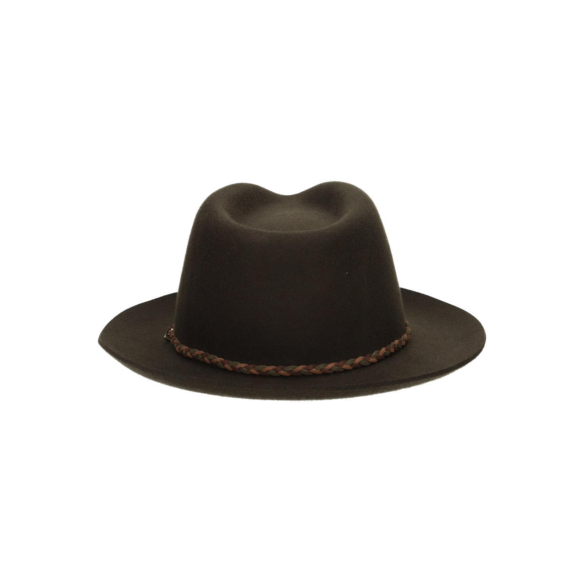 Fedora Woolfelt dried herb braun | Bildmaterial bereitgestellt von SHOES.PLEASE.