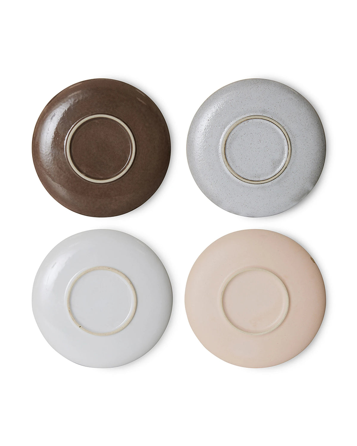 70S CERAMICS SAUCERS BIG SUR (SET OF 4) weiß | Bildmaterial bereitgestellt von SHOES.PLEASE.