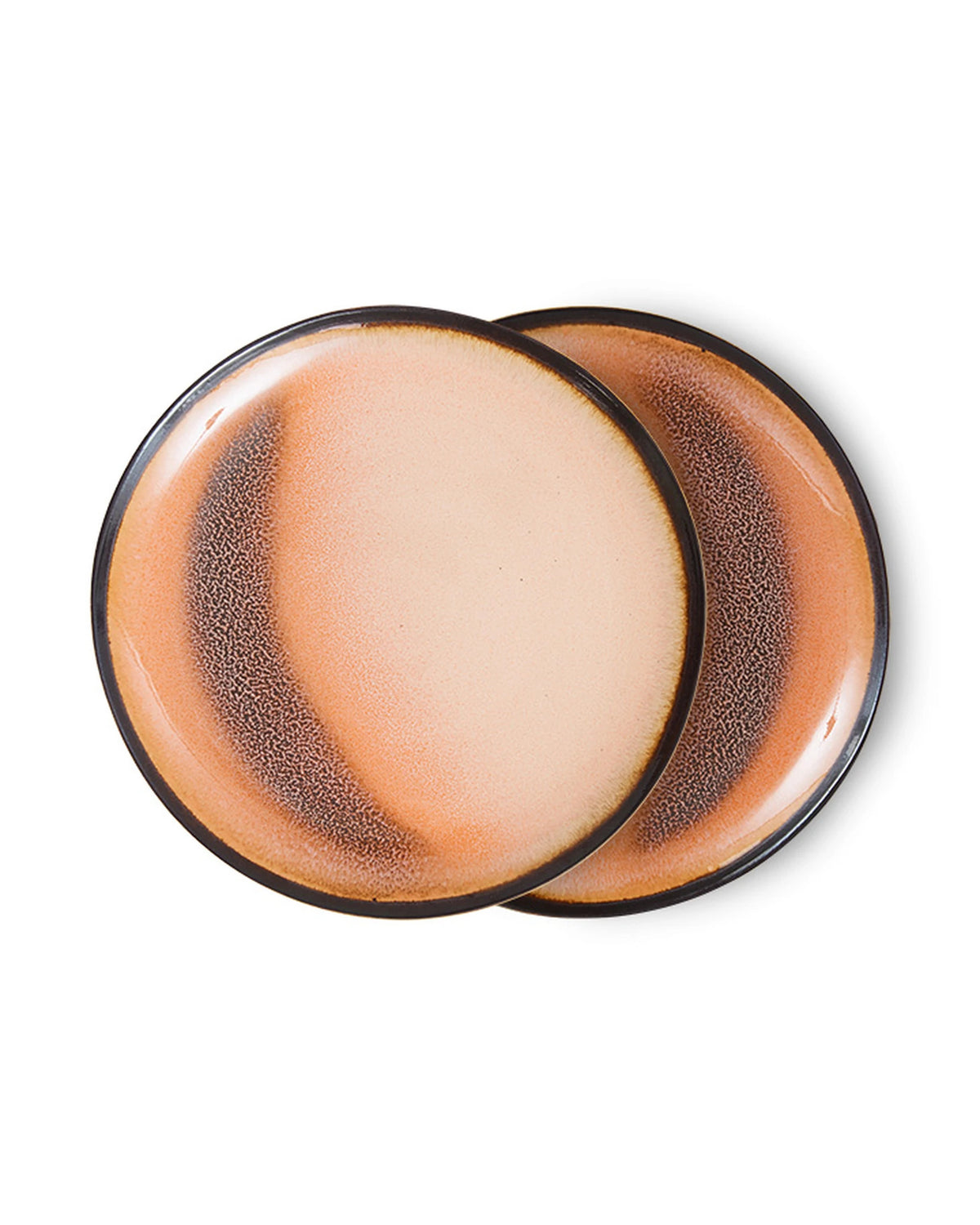 70S CERAMICS DESSERT PLATES  horizon (s | Bildmaterial bereitgestellt von SHOES.PLEASE.