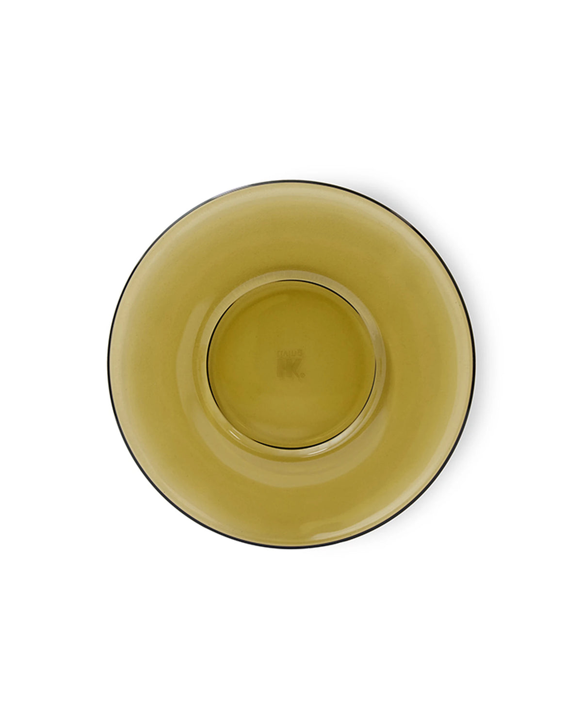 70S GLASSWARE SAUCERS MUD BROWN (SET OF | Bildmaterial bereitgestellt von SHOES.PLEASE.