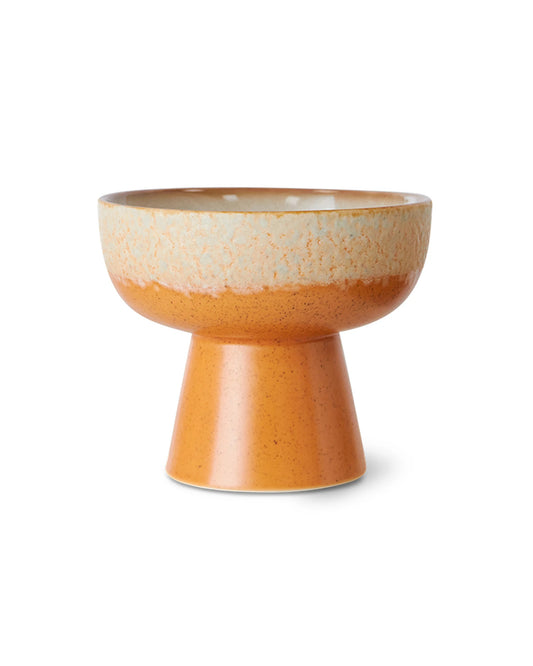 70s ceramics tapas bowl on base S dunes