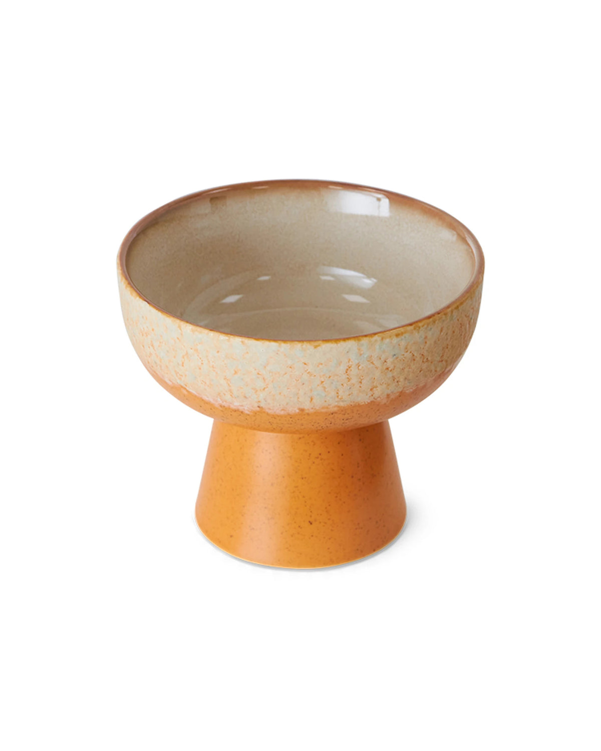 70s ceramics tapas bowl on base S dunes | Bildmaterial bereitgestellt von SHOES.PLEASE.