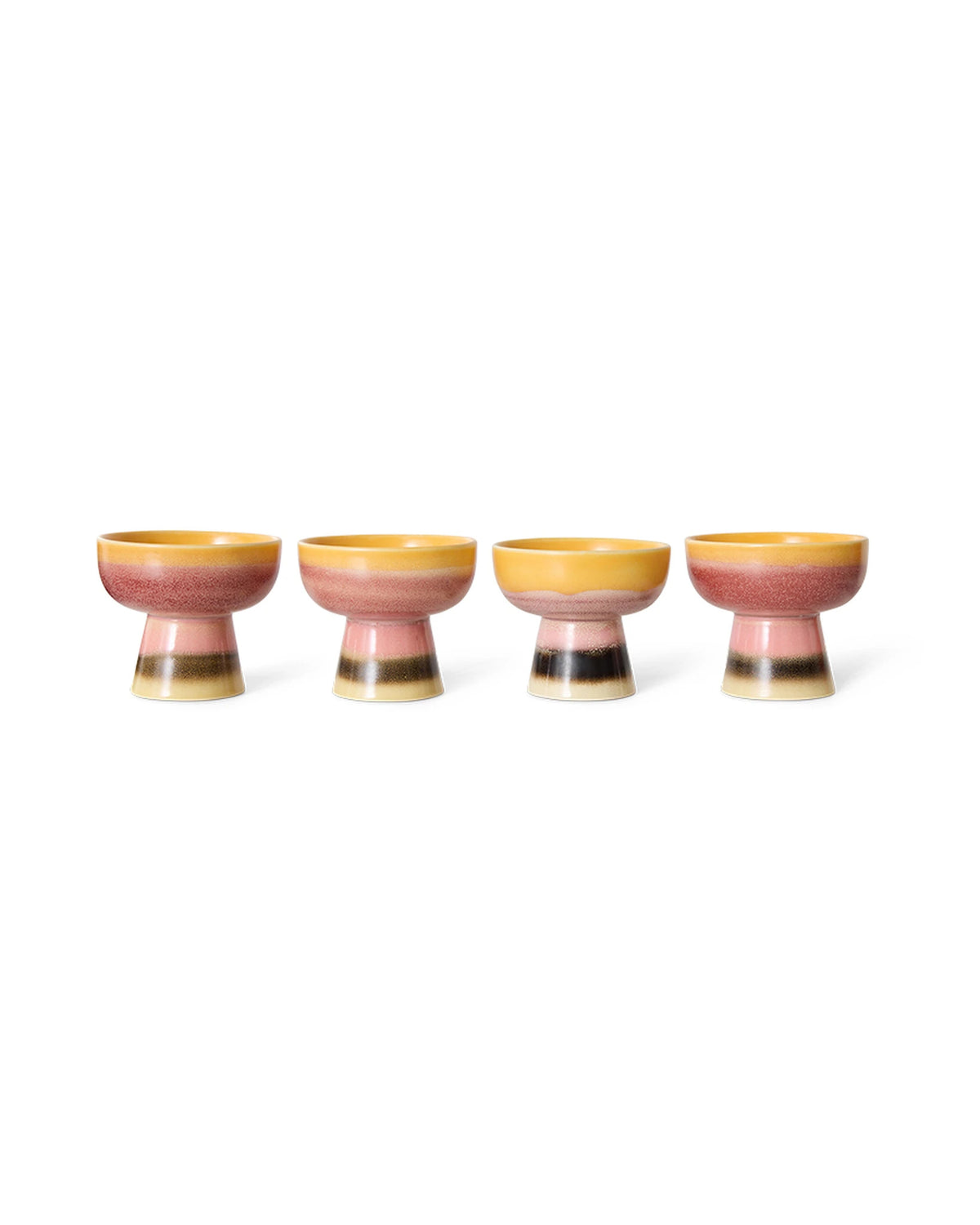 70s ceramics tapas bowl on base S sunsh | Bildmaterial bereitgestellt von SHOES.PLEASE.