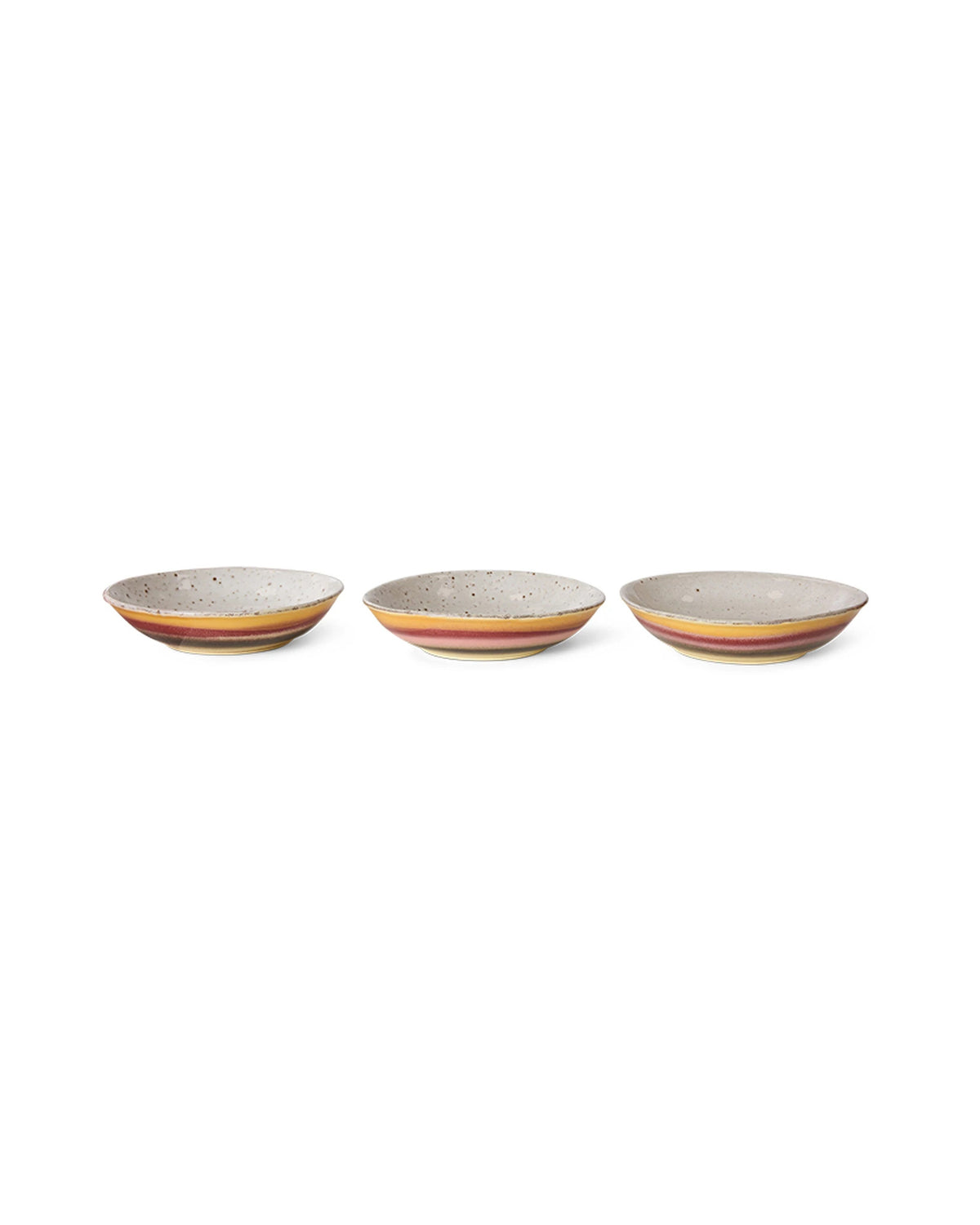 70s ceramics curry bowls hibiscus (set | Bildmaterial bereitgestellt von SHOES.PLEASE.