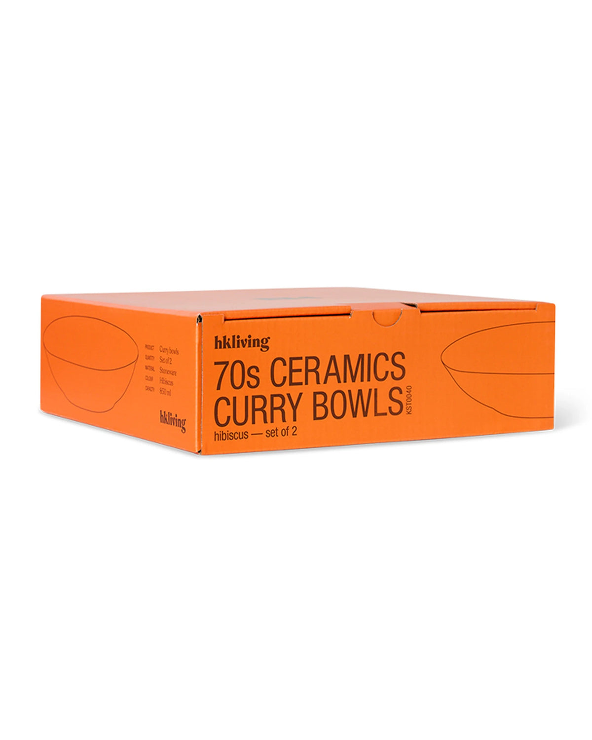 70s ceramics curry bowls hibiscus (set | Bildmaterial bereitgestellt von SHOES.PLEASE.