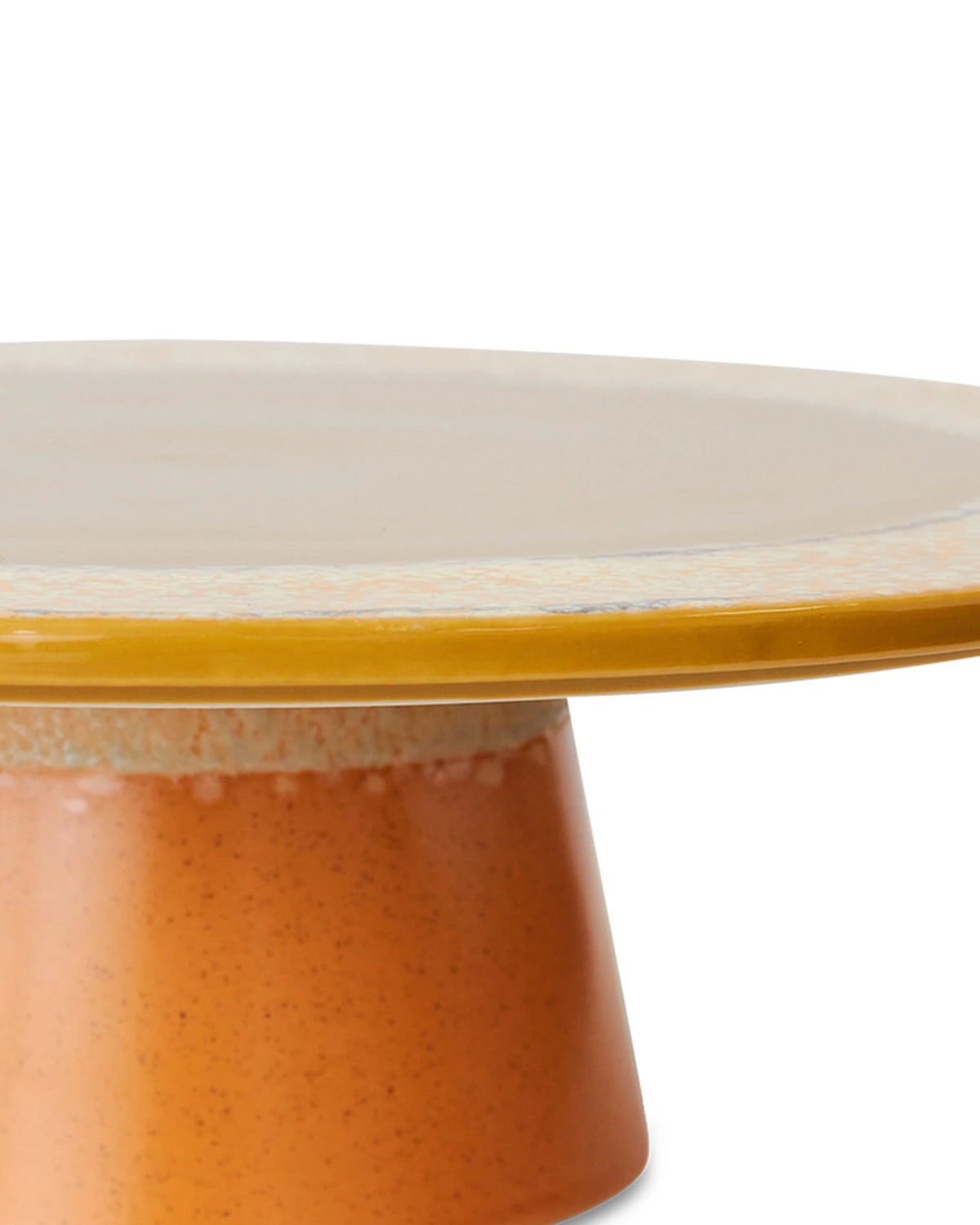 70s ceramics plateau papaya | Bildmaterial bereitgestellt von SHOES.PLEASE.