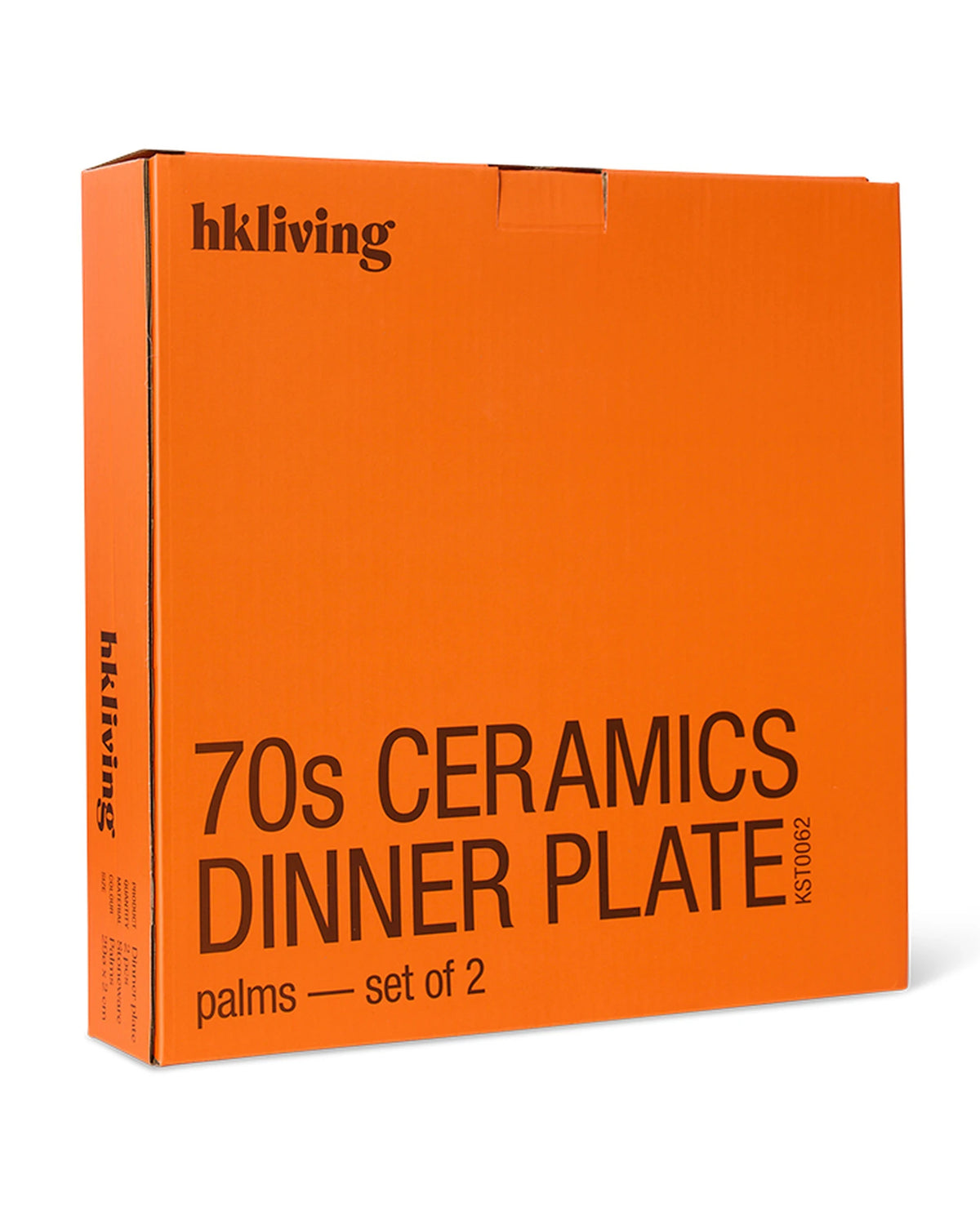 70s ceramics dinner plates palms | Bildmaterial bereitgestellt von SHOES.PLEASE.