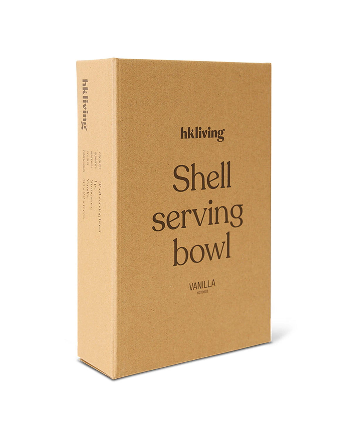 Shell serving bowl vanille | Bildmaterial bereitgestellt von SHOES.PLEASE.