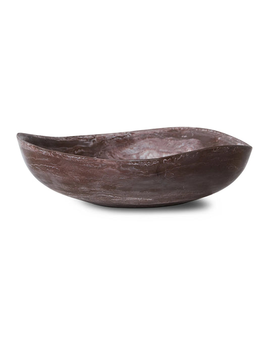Patio bowl burgundy