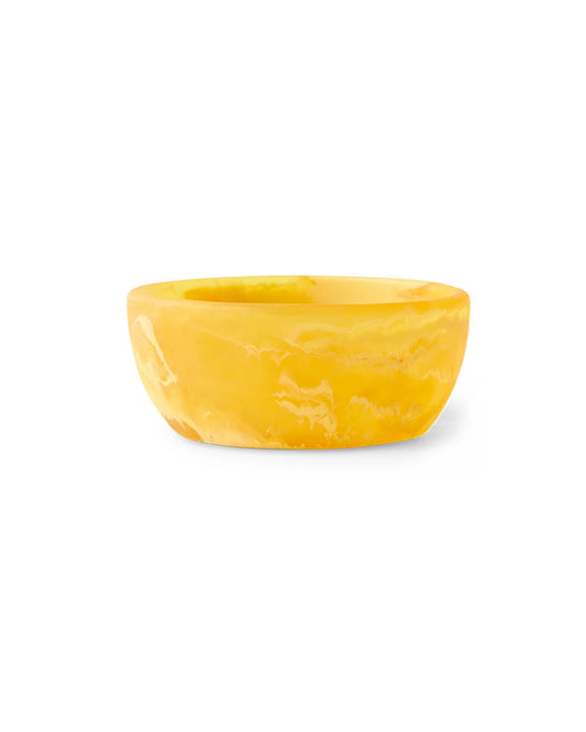 Patio bowl bright yellow