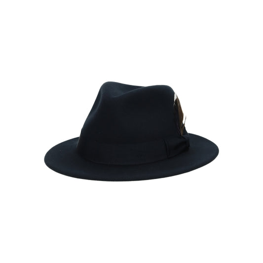 Traveller Woolfelt/Cashmere navy blau