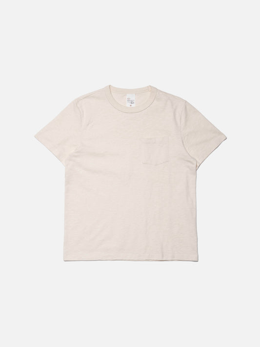 Roy Heavy Slub T-Shirt ecru