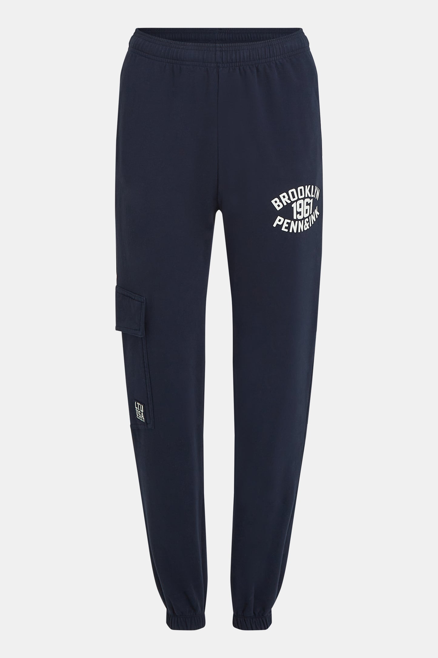 Trousers print navy/ecru | Bildmaterial bereitgestellt von SHOES.PLEASE.