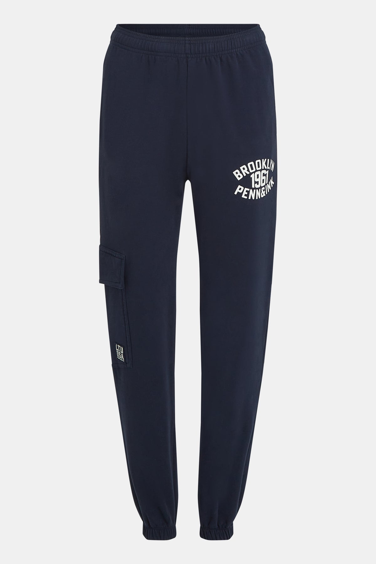 Trousers print navy/ecru | Bildmaterial bereitgestellt von SHOES.PLEASE.