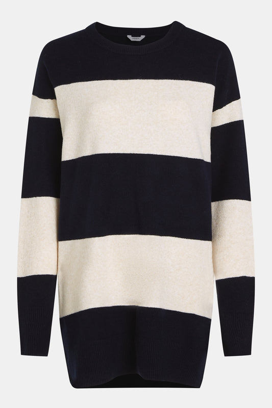 Dress stripe navy/cream