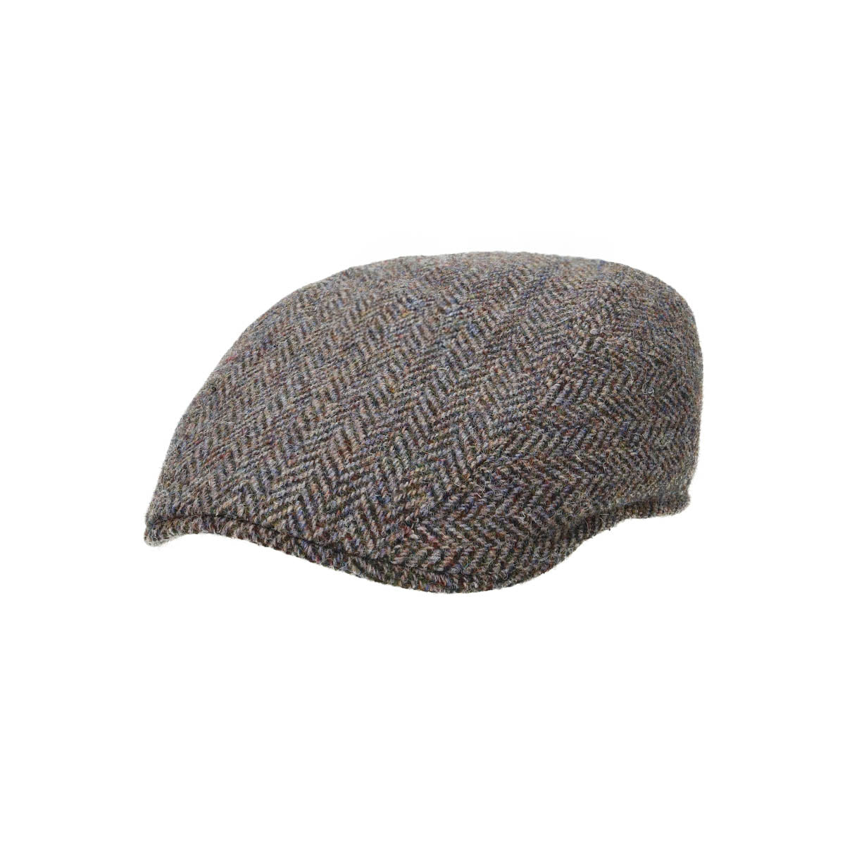 Ivy Cap Herringbone Harris Tweed fischgrat-beige | Bildmaterial bereitgestellt von SHOES.PLEASE.