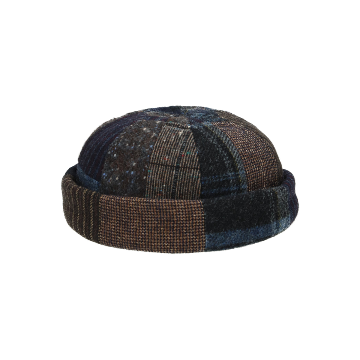 Docker Patchwork blau braun | Bildmaterial bereitgestellt von SHOES.PLEASE.