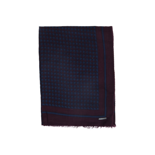 Scarf Wool Pepita lila