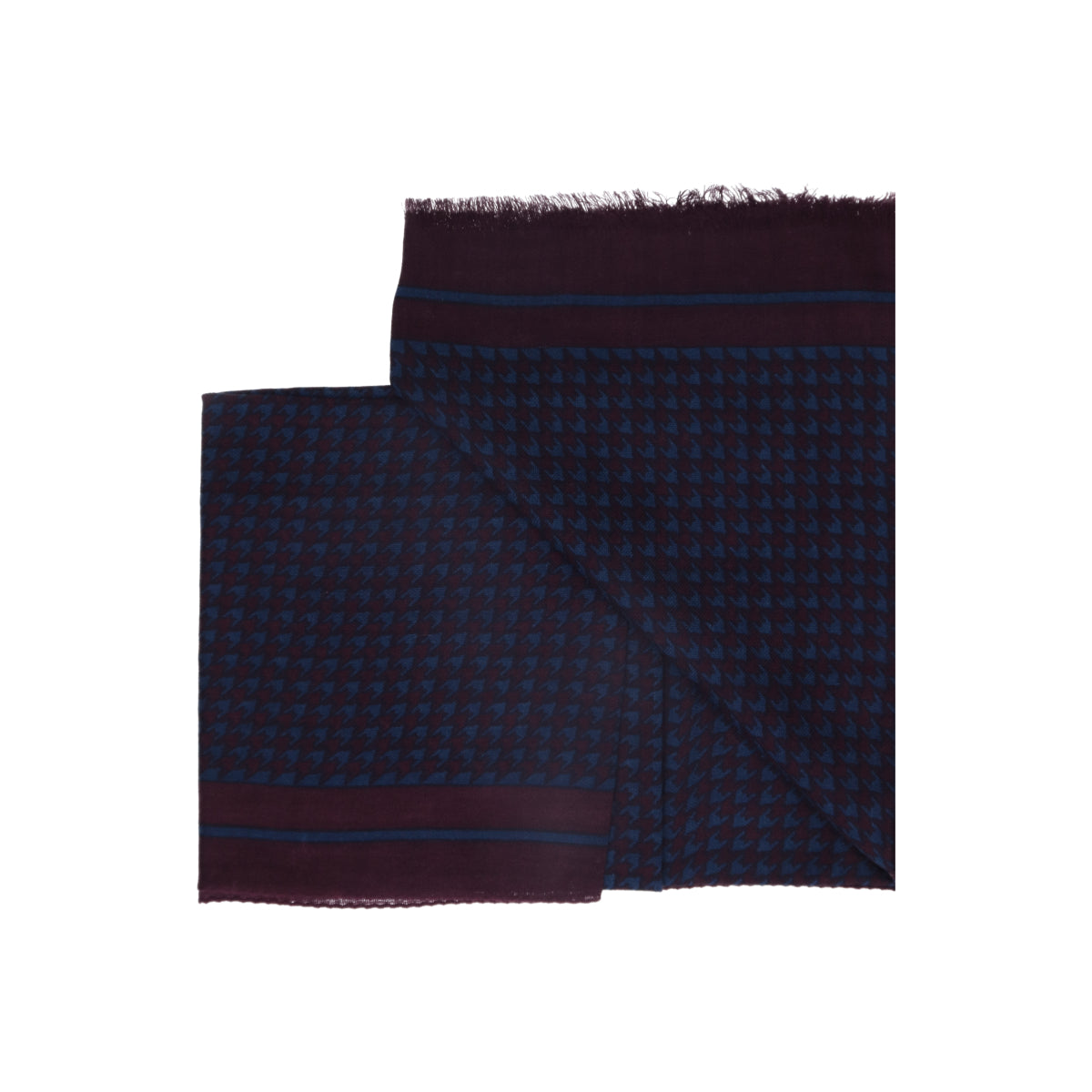 Scarf Wool Pepita lila | Bildmaterial bereitgestellt von SHOES.PLEASE.