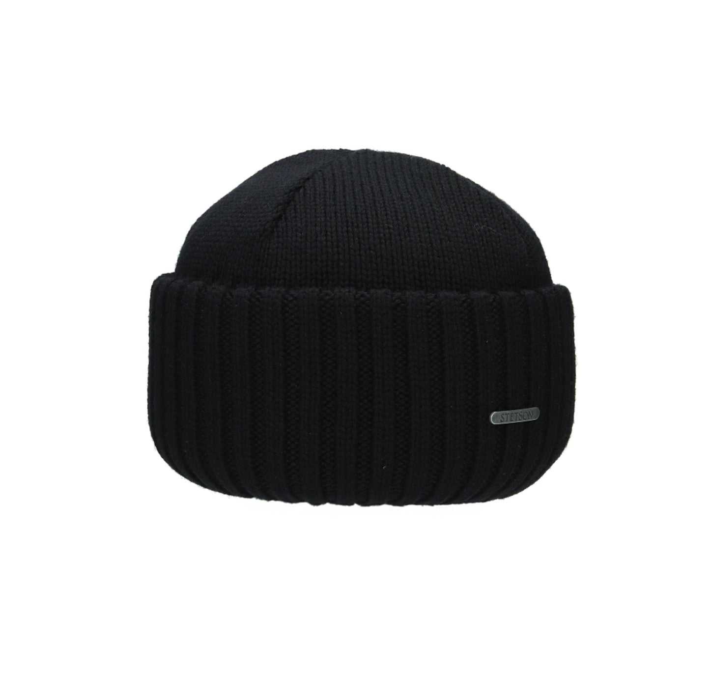 Beanie Merino Wool schwarz anthracit dunkel | Bildmaterial bereitgestellt von SHOES.PLEASE.